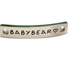Placa bebe oso